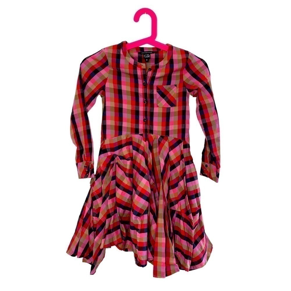 LITTLE Marc Jacob Plaid Dress size 8